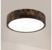 Brilagi - LED mennyezeti lámpa CARVALHO SMOKEY LED/36W/230V tölgy átm. 37,5 cm