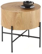 Brooklyn S dohányzóasztal, tölgy / fekete