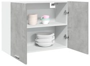 “Lyon” betonszürke szerelt fa függő szekrény 80 x 31 x 60 cm