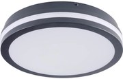 Kanlux Kanlux 38784 - LED Kültéri lámpa érzékelővel BENO 24/30W/230V 3000/3500/4000K IP65 antracit KX2566
