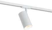 Modern fehér spotlámpa 1 fázisú sínrendszerhez LED-del - Iconic Mark
