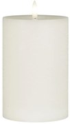 IB Laursen WARM FLAME fehér LED oszlop gyertya 15 cm