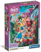 Disney Alice Csodaországban Adventures 1000 db-os Compact puzzle Clementoni