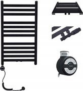 Fürdőszobai elektromos radiátor 300W Vario Fekete