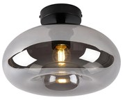 Okos mennyezeti lámpa fekete füstüveggel, WiFi-vel P45 - Busa