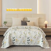 Ágytakaró CITRUS GARDEN, fehér Méret: 170 x 210 cm