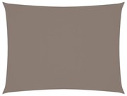 tópszínű téglalap alakú oxford-szövet napvitorla 2 x 3,5 m
