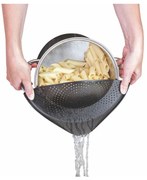Clip On tésztaszűrő edényre, 28 x 13 cm - Metaltex
