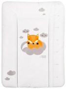 Pelenkázó lap puha New Baby Róka fehér 70x50 cm