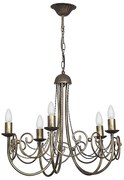 PALACE csillár láncon, 5xE14/60W/230V, klasszikus dizájn