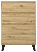 BOGAN 4S70 komód, Artisan tölgy