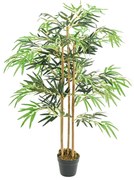 zöld mű bambuszfa 730 levéllel 120 cm