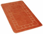 Kvalitex Keret fürdőszobaszőnyeg terra, 60 x 100 cm