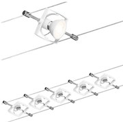 Paulmann 94149 - 5x GU5,3/10W spotlámpa TECH 230V kábelrendszerhez