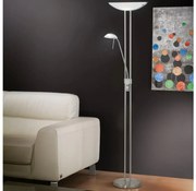 EGLO 85971 - Dimmelhető állólámpa BAYA 1xR7s/230W+1xG9/33W matt króm