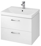 Cersanit S801-142-DSM -Függesztett fürdőszobai szekrény mosdóval LARA CITY 60 fehér