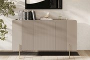 Malmi komód-szekrény 2D3SZ - 150 cm - kasmír / krém fehér