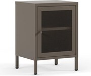 Szürke éjjeliszekrény Fayna – Marckeric