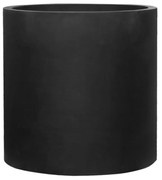 Pottery Pots Jumbo Max virágcserép, fekete színű, többféle méretben - PotteryPots méret: XL - 110 cm, ⌀ 110 cm