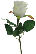 Fehér műrózsa 50cm