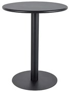 Pub kerek bárasztal fekete 60 cm