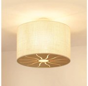 Brilagi COUNTRY ROLLER mennyezeti lámpa 1xE27/15W/230V, 50 cm, krém