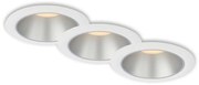 Briloner 7041-036 - KÉSZLET 3x LED Fürdőszobai beépíthető lámpa LED/4,9W/230V fehér