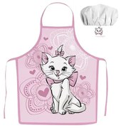 Disney Marie cica Aristocat gyerek kötény 2 darabos szett