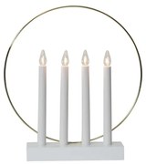 Fehér fénydekoráció Glossy – Star Trading