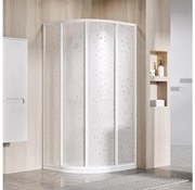 Ravak 3117O10211 - SUPERNOVA negyedköríves, négyrészes zuhanykabin 90x90 cm fehér
