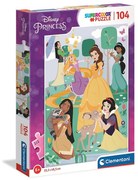 Disney Hercegnők Animals 104 db-os puzzle Clementoni