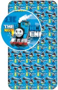 Thomas és barátai Blue Engine gumis Lepedő 90x200 cm