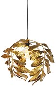 Vintage lógólámpa antik arany 40 cm - Linden