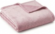 Mikroszálas takaró SOFT, púderrózsaszín Méret: 160 x 200 cm