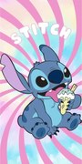 Disney Lilo és Stitch, A csillagkutya Tasty Day Out fürdőlepedő, strand törölköző 70x140cm (Fast Dry)