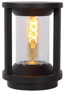 Lucide 15804/22/30 - Kültéri lámpa CADIX 1xE27/15W/230V 22 cm IP65 fekete