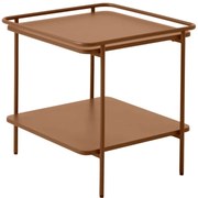 Fém tárolóasztal 45x45 cm Yuba – Unique Furniture
