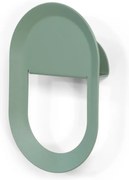 Szürkészöld fali acél akasztó Coucou – Spinder Design