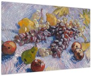 Kép - Vincent van Gogh, Grapes, Lemons, Pears, and Apples, reprodukciók (90x60 cm)