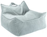 Mentazöld kordbársony gyerek babzsákfotel Chair – Wigiwama