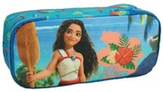 Disney Vaiana Bold Adventurer 2 rekeszes tolltartó 26 cm