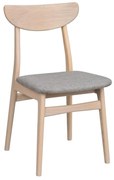Natúr színű étkezőszék szett 2 db-os Rodham - Rowico