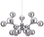 Ideal Lux - Csillár zsinóron NODI 15xE14/28W/230V fényezett króm