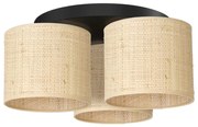 Luminex Felületre szerelhető csillár RATTAN 3xE27/60W/230V rattan LU5276