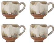 Kőedény csésze szett cappucinóhoz 4 db-os 200 ml Jade – Bloomingville