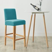 Bárszék Huzat (bársonyos, sötét tengerzöld)