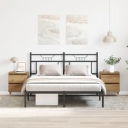 Éjjeli szekrények 2 db Kézműves tölgy 40x35x50 cm Műzott anyag