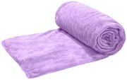Mikroflanel pléd VIOLET 200x220 cm világos lila