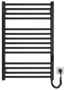 Létras fűtött törölközőtartó HF DERBY 170W/230V 77x53 cm fekete