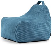 Kék kordbársony gyerek babzsákfotel Game Amuse – SLOWDOWN